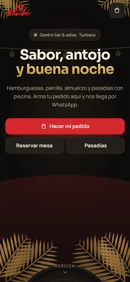 El Bembé en celular